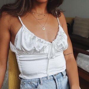 verge girl satin top